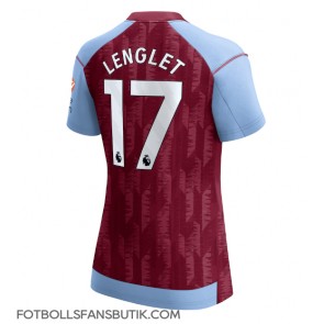 Aston Villa Clement Lenglet #17 Replika Hemmatröja Damer 2023-24 Kortärmad